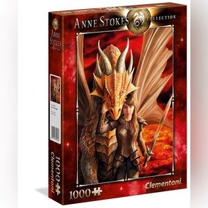 Anne Stokes Collection “Inner Strength” 1000 Piece Puzzle 19” X 27” New